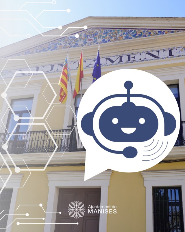 Manises incorpora un ChatBot, el nuevo asistente de voz inteligente para atender a los ciudadanos