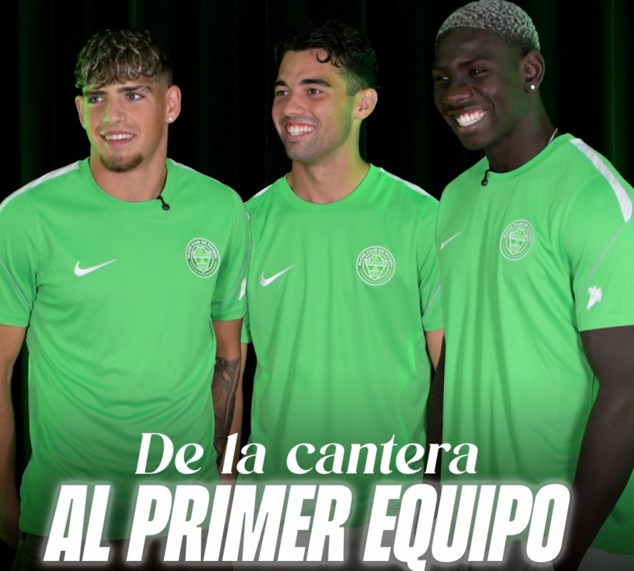 La cantera del Elche CF toca a la puerta del primer equipo