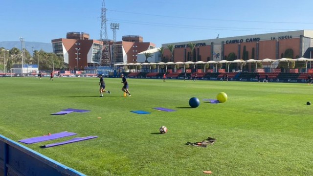 El Alcoyano completa su primera sesión de pretemporada en La Nucía