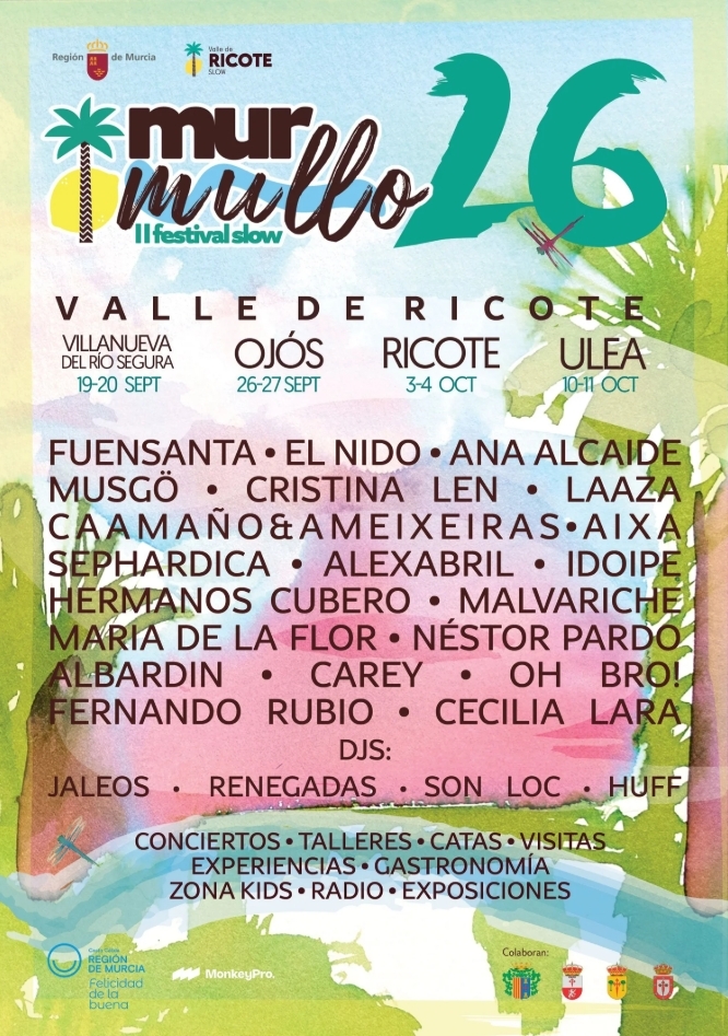 Cartel del Festival Murmullo