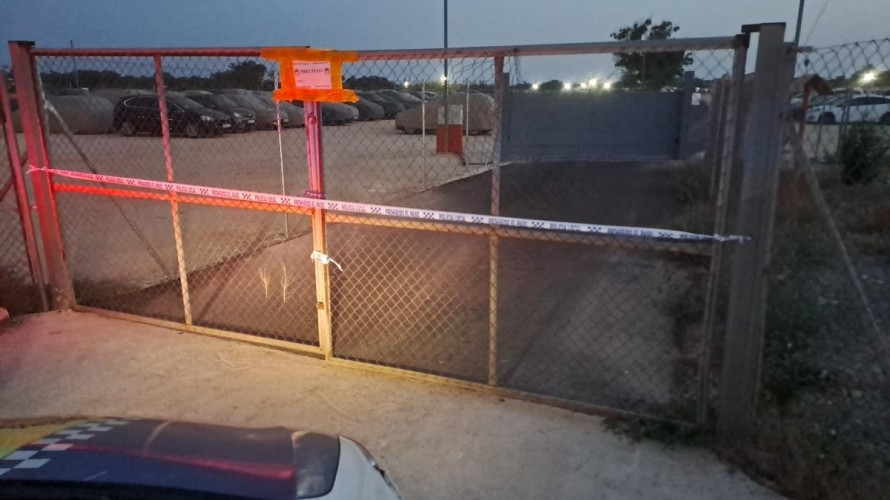 Elche clausura una segunda campa de coches del aeropuerto de 50.000 metros y otras dos están en proceso