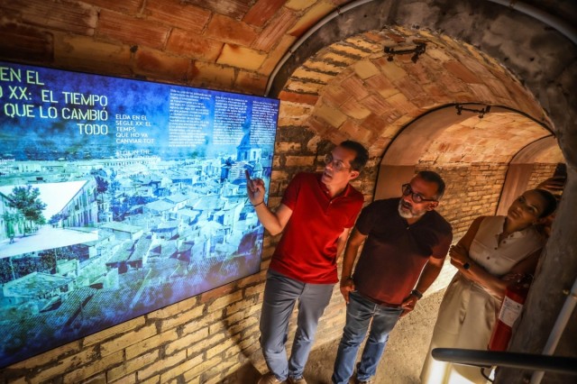 Elda convierte el refugio antiaéreo de la plaza de Arriba en un centro museístico