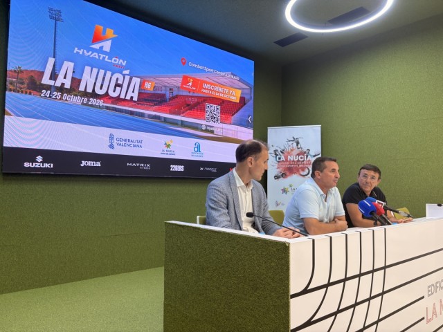 La Nucía acogerá en octubre la segunda prueba del primer Tour Nacional de Hyatlón