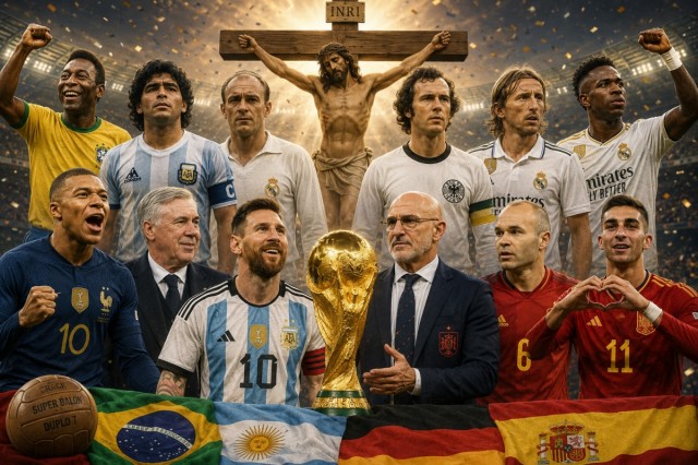 ¿Influye la fe católica a la hora de ganar Campeonatos Mundiales de fútbol?