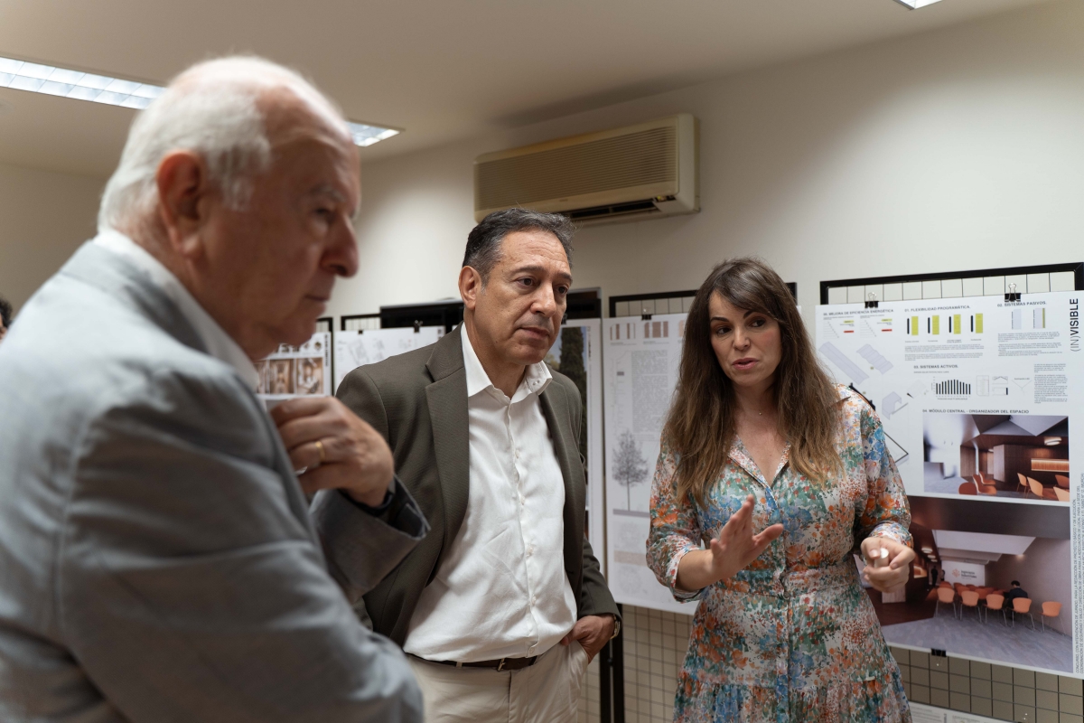 Carlos Egea, Marcos Mateos y Rebeca Pérez - Foto: COIIRM Carlos Egea, Marcos Mateos y Rebeca Pérez
