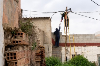 Iberdrola atribuye los apagones en los barrios cartageneros de Santa Lucía y Los Mateos a los enganches ilegales