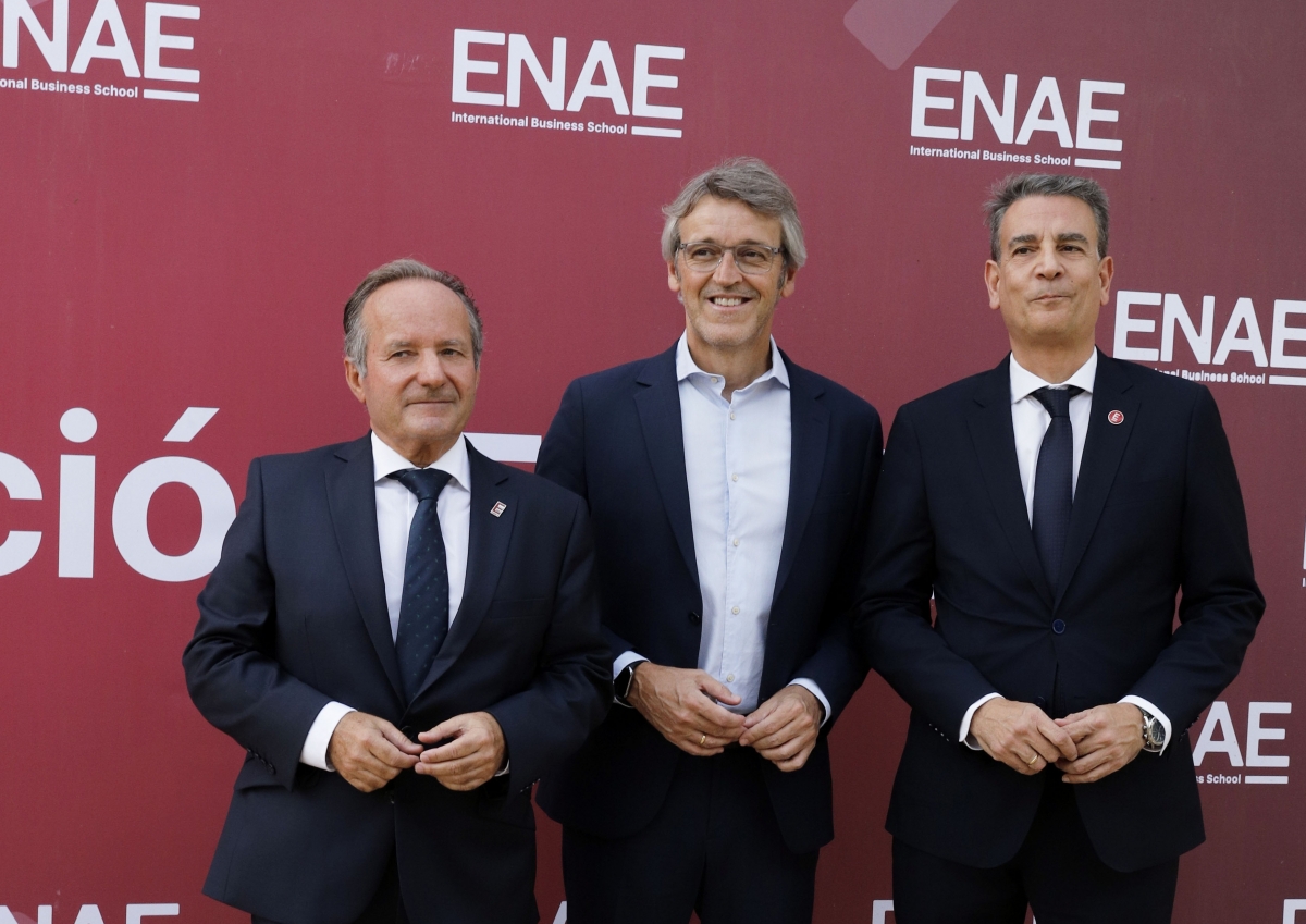 Antonio Ballester, Luis Alberto Marín, Miguel López - Foto: ENAE Antonio Ballester, Luis Alberto Marín, Miguel López