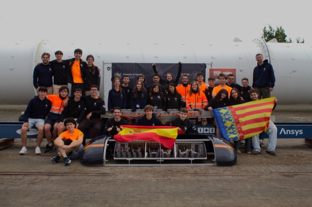 La UPV logra el segundo puesto en la European Hyperloop Week, su tercer podio consecutivo