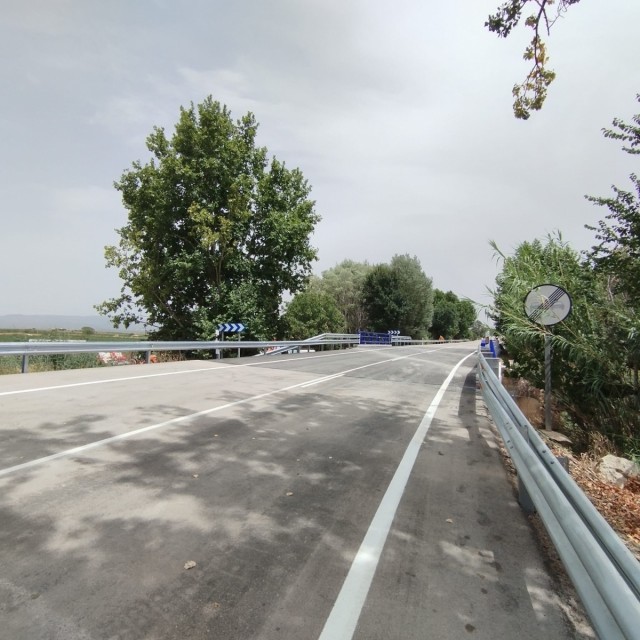 Transportes finaliza las obras de renovación del puente de la N-3 sobre el río Madre, en Utiel