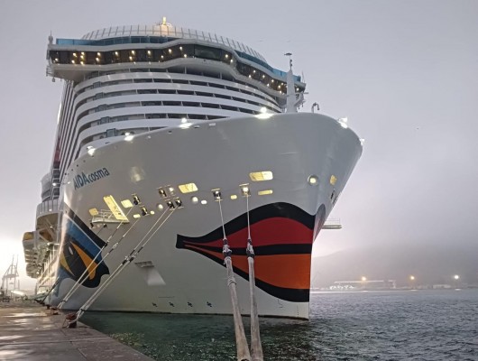 Las navieras Aida y P&O Cruises traen a Cartagena este mes dos de los buques turísticos con más pasajeros de la temporada

