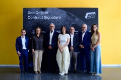 Diana Morant ensalza el talento ilicitano como motor del sector espacial en su visita a Emxys