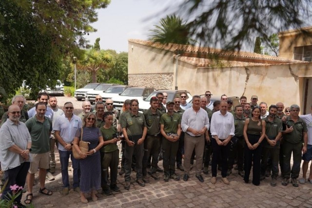 La Generalitat amplía los recursos de los agentes medioambientales con una nueva flota de 21 vehículos