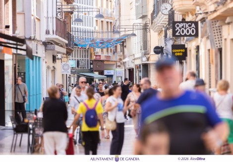 La Generalitat rechaza ampliar a toda Gandia la apertura de los comercios en domingos y festivos