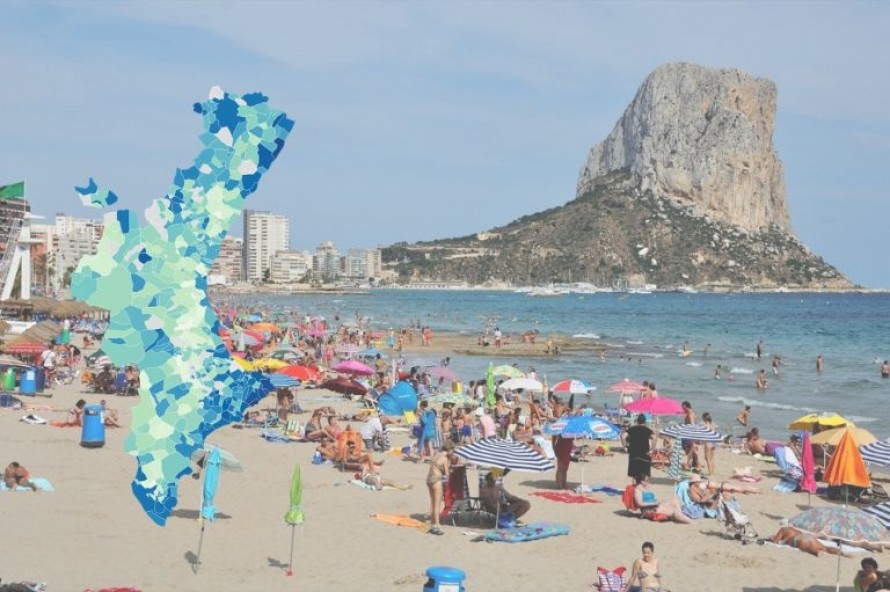 Calp, Peñíscola, Teulada... La presión de las viviendas turísticas valencianas, municipio a municipio