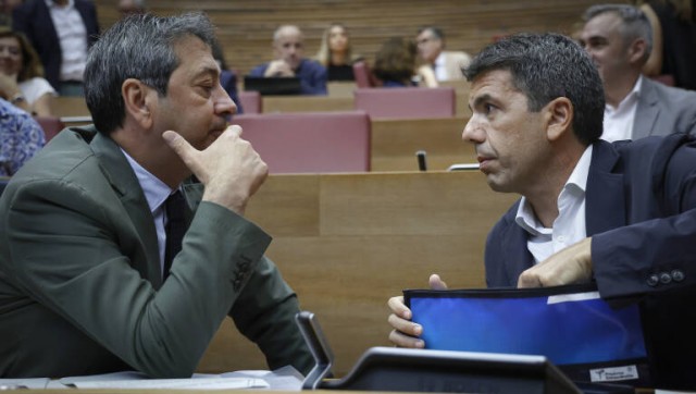 Mazón, preparado para el escenario de un Gobierno en solitario si rompe Vox