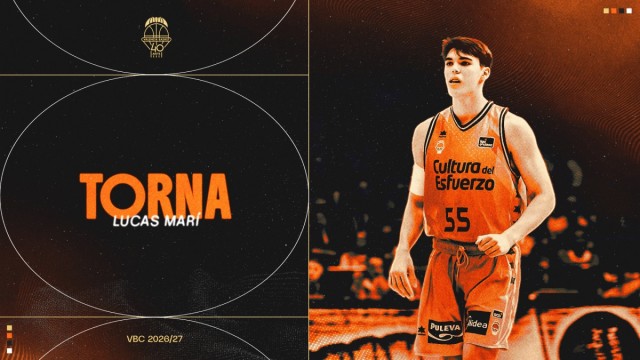 Lucas Marí regresa a Valencia Basket como jugador del primer equipo
