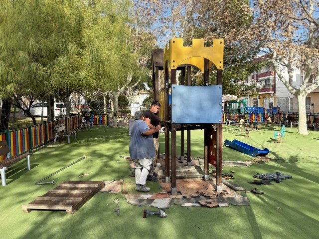 Estos son los once parques infantiles de Las Torres de Cotillas que se transformarán con una inversión de cerca de un millón de euros