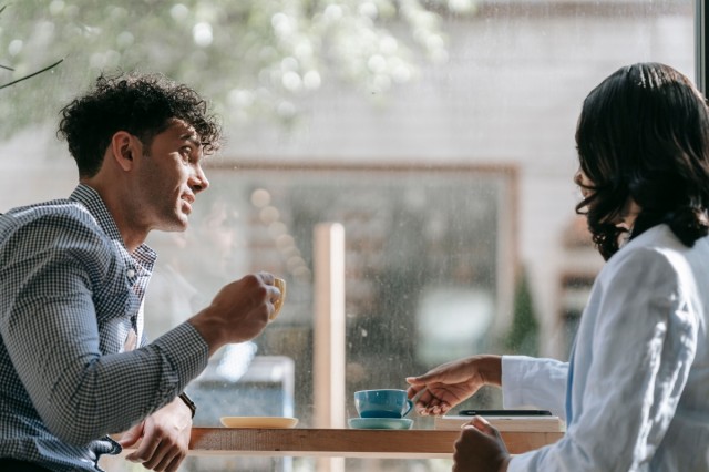 ¿Quiere café? Pues dos tazas