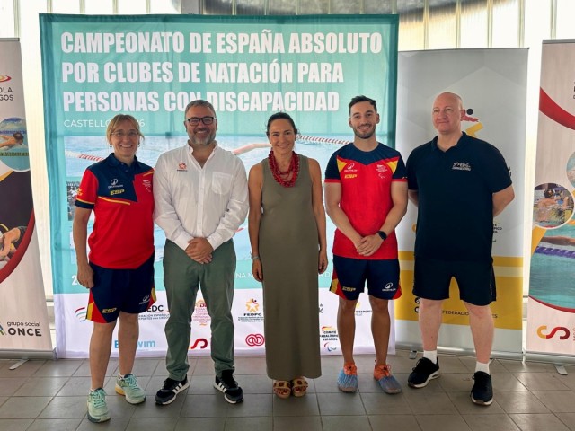 Castelló reúne a 765 nadadores en el Campeonato de España de Natación para Personas con Discapacidad
