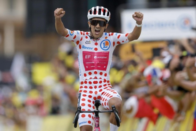 Carapaz gana en el Alpe d'Huez y Del Toro confirma su tercer puesto en la general