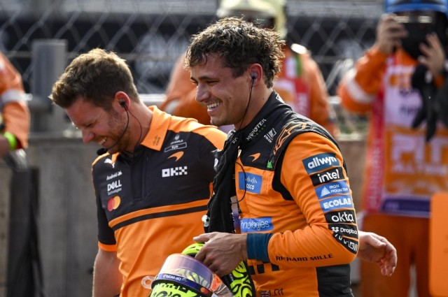 Norris saldrá desde la 'pole' en el Gran Premio de Hungría