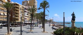 Torrevieja pide al juez alejar de un paseo turístico al vendedor ambulantes que agredió a un policía