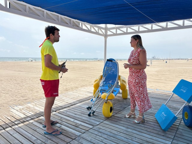Castelló logra unas playas más accesibles con nuevos recursos e infraestructuras adaptadas