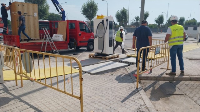 La EMT incia las obras de electrificación de sus instalaciones para la llegada de más de 200 autobuses