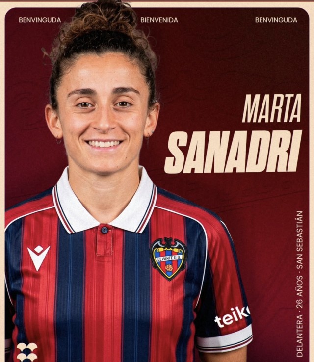 Sanadri potencia el frente de ataque del Levante UD Femenino 
