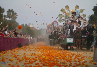 Una Batalla de Flores 
