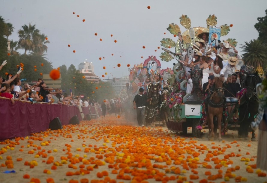 Una Batalla de Flores 