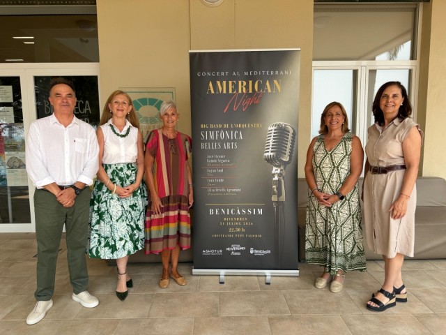Benicàssim acoge la cuarta edición de Concert al Mediterrani alrededor de la música popular estadounidense
