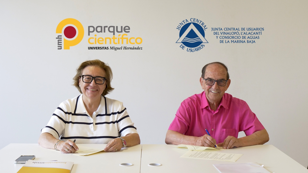 El reto hídrico que busca resolver la Agrupación Perte del Vinalopó junto al Parque Científico de la UMH.