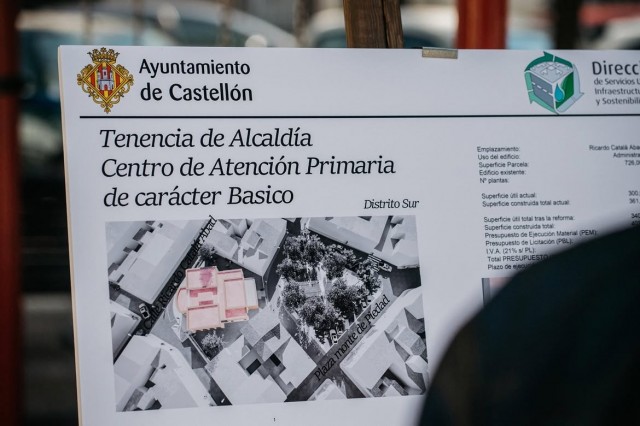 Paso final para la obra de la tenencia sur de Castelló: Civicons cumple el pronóstico y ejecutará la reforma