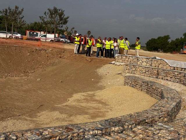 El Parque Metropolitano Alcalde José Ballesta toma impulso con el avance de las obras