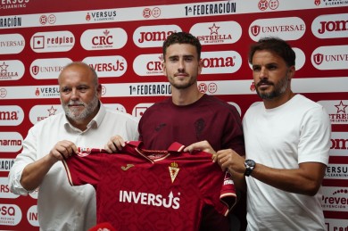 Joan Rojas, del Real Murcia: 