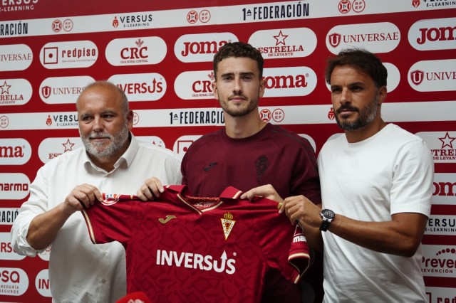 Joan Rojas, del Real Murcia: 