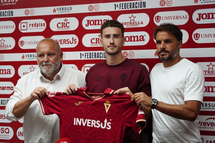 Joan Rojas, del Real Murcia: 