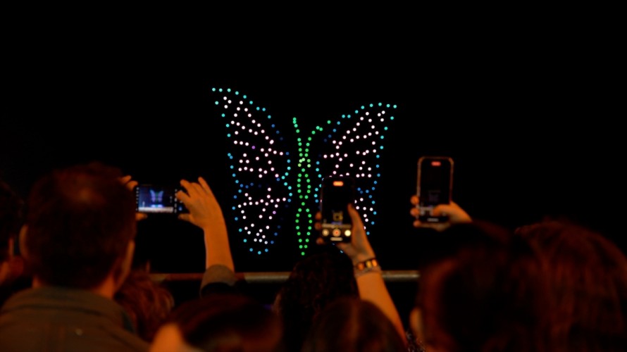 El Arenal Sound estrenará un espectáculo de luces con drones visible a un kilómetro de distancia