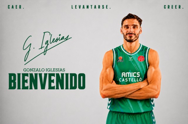El Amics Castelló incorpora experiencia internacional con el ala-pívot uruguayo Gonzalo Iglesias