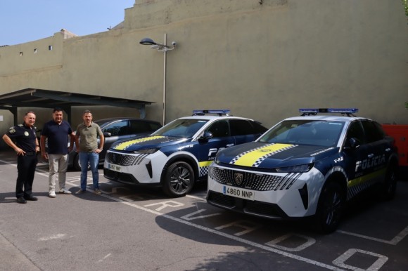 Vila-real incorpora dos nuevos vehículos patrulla a la Policía Local para ampliar el servicio prestado