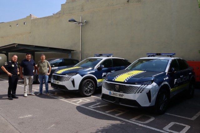 Vila-real incorpora dos nuevos vehículos patrulla a la Policía Local para ampliar el servicio prestado