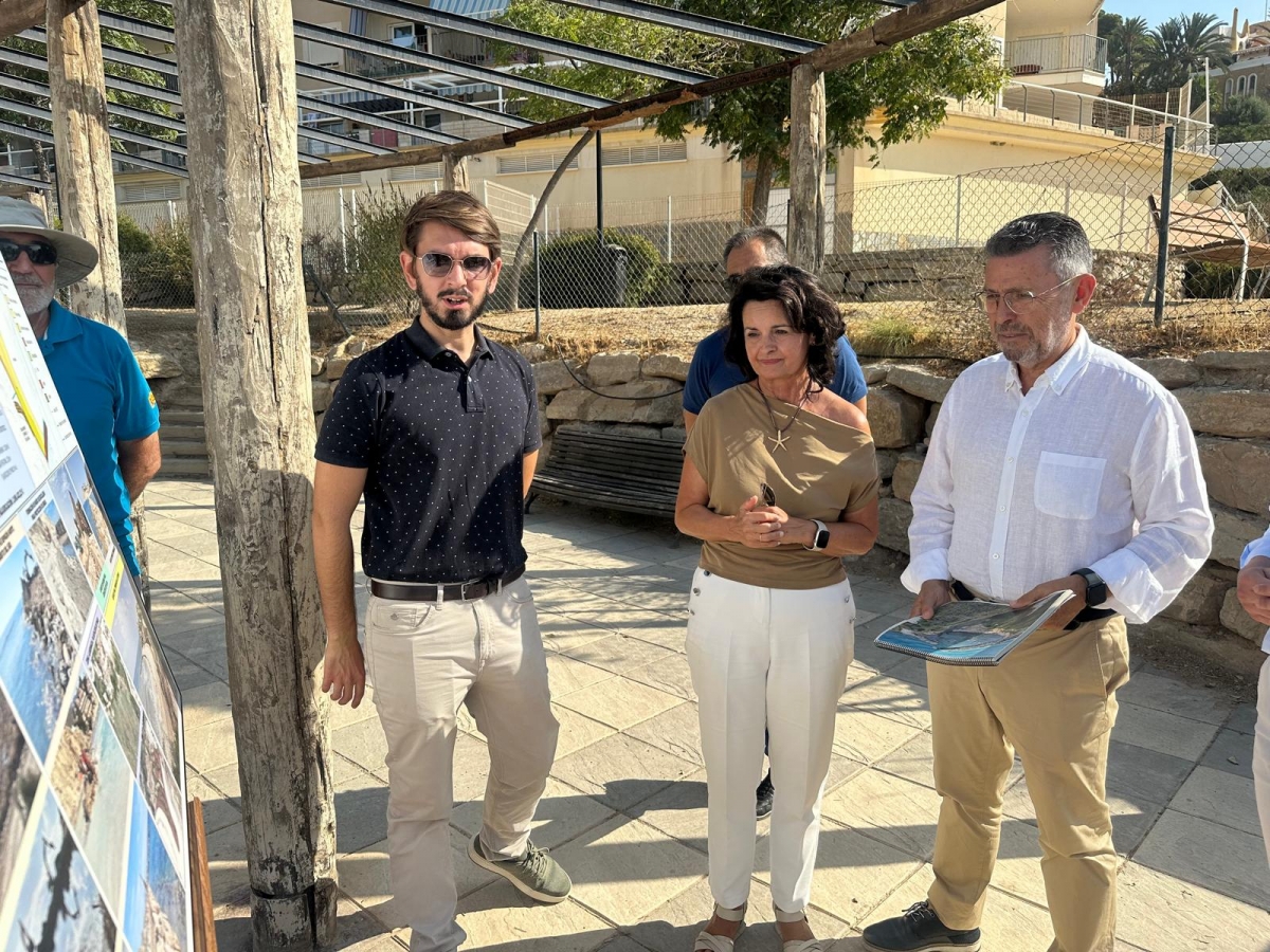 La regeneración de Cala Baeza en El Campello concluye tras una inversión de 3 millones. 