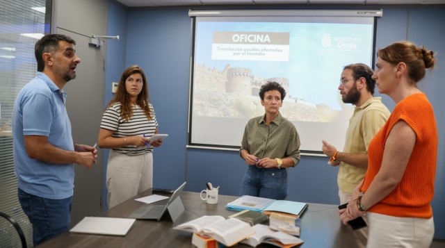 Onda crea una oficina a disposición de los afectados del incendio para la tramitación de las ayudas