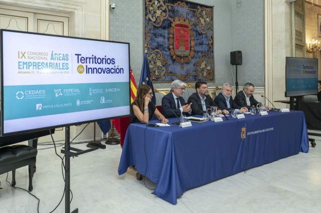 Alicante acogerá el congreso nacional de áreas empresariales del 28 al 30 de octubre 