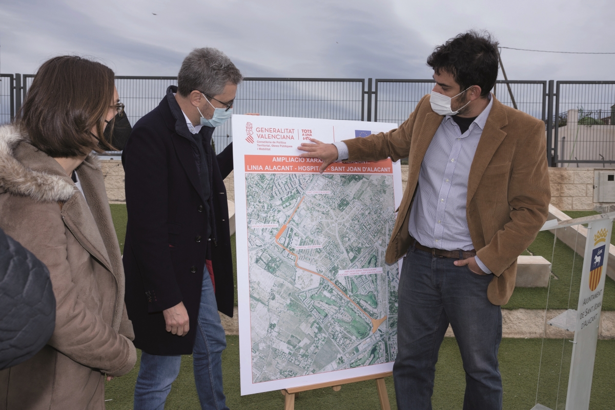 Presentación del TRAM hacia LAlacantí