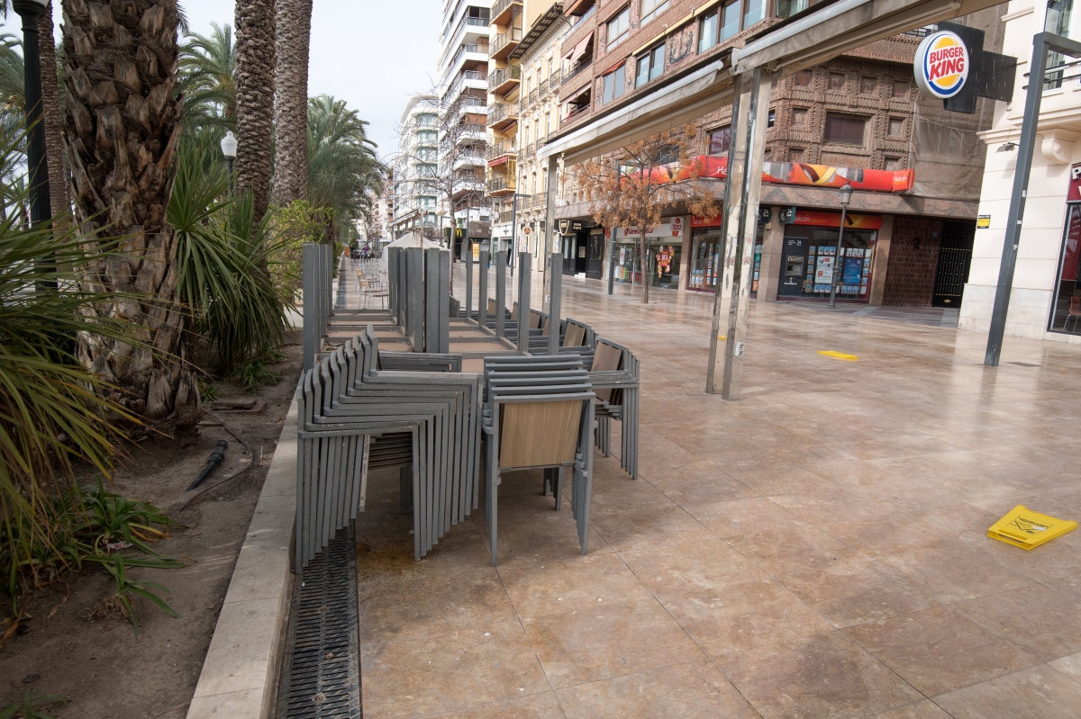 La hostelería y el turismo fueron las primeras actividades en cerrar por las restricciones