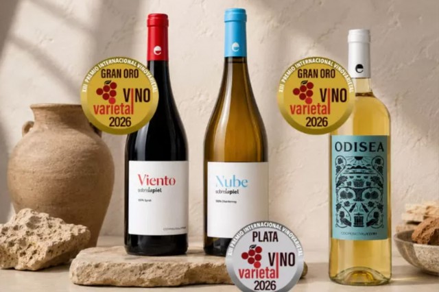 La Cooperativa de Viver conquista Verema con dos Grandes Oros y una Plata para sus vinos varietales