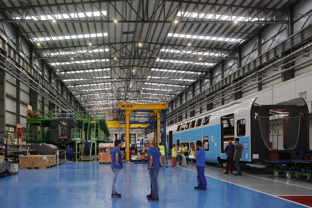 Interior de la factoría valenciana.