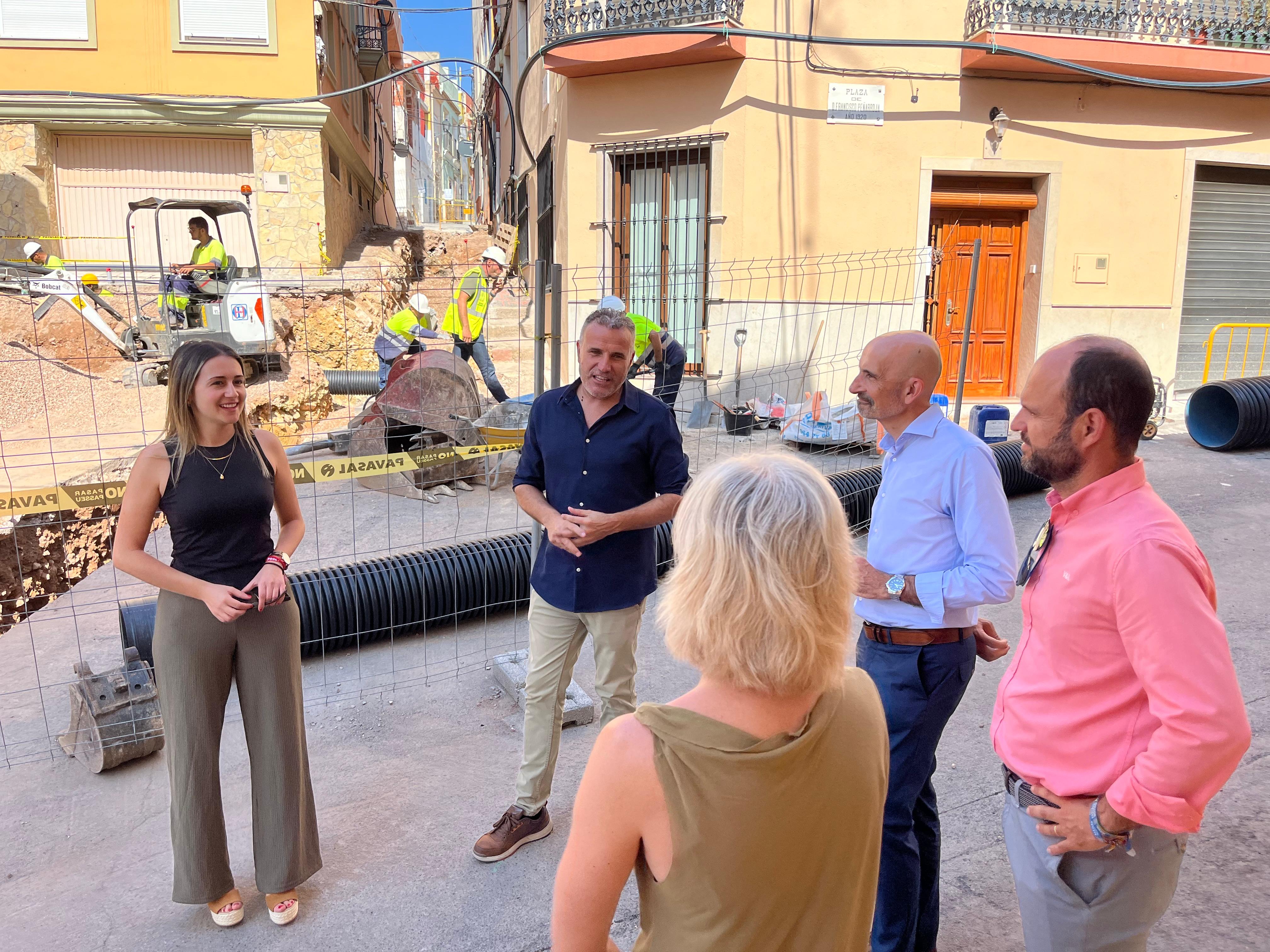 La Vall d'Uixó destina 1,4 millones en dos fases a mejorar el Roser con las obras del Camí de l'Aigua